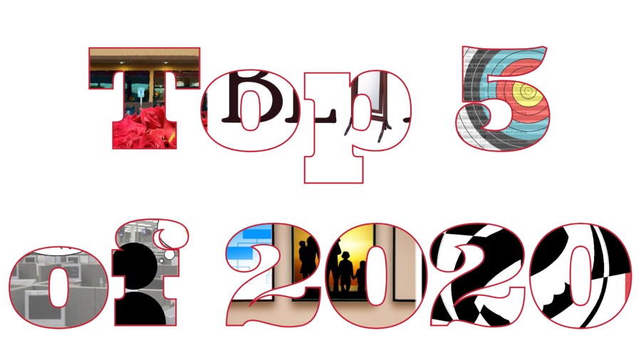 Top 5 of 2020 from Adobe Spark